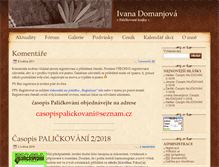 Tablet Screenshot of domanjova.eu